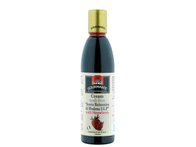 Balzamiko actas GOURMANTE, su braškėmis, 250 ml