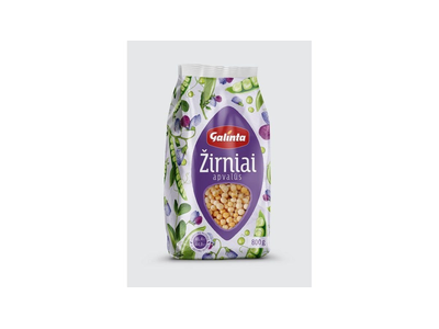 Žirniai GALINTA, šlifuoti, 800 g
