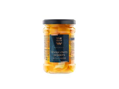 Saldžioji paprika su sūrio įdaru WELL DONE PREMIUM, 250 g