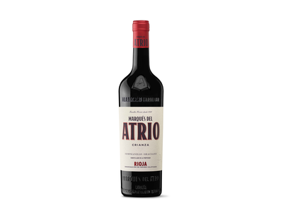 Vynas MARQUES DEL ATRIO, Roja Crianza, raudonas, 14%, 0,75 l