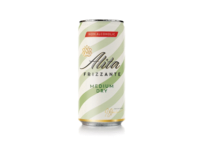 Nealk. pusiau putojant., pusiau sausas vynas ALITA FRIZZANTE, 200 ml