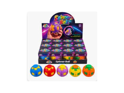 Žaislas FIDGET SPINNER BALL, 1 vnt.