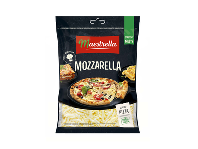 Sūris mozzarella MAESTRELLA, šiaudeliais, 40%, 150g