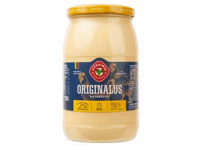 Majonezas KĖDAINIŲ Originalus, 73% rieb., 770g