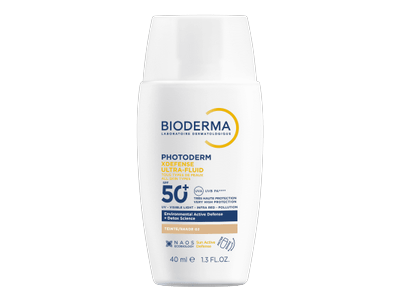 BIODERMA PHT XDEFENSE SPF50+ apauginis kremas nuo saulės su spalva T02, 40 ml