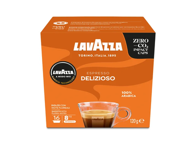 Kavos kapsulės LAVAZZA A MODO MIO DELIZIOSO, 16 vnt.