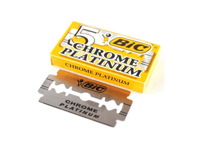 Skutimosi peiliukai BIC CHROME PLATINUM, 5 vnt.