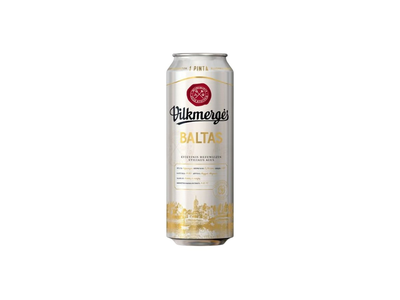 Alus VILKMERGĖS BALTAS 5,2%, 568 ml