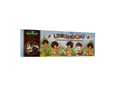 Linksmučiai Sausainiai su šokoladu (grybai) 170g