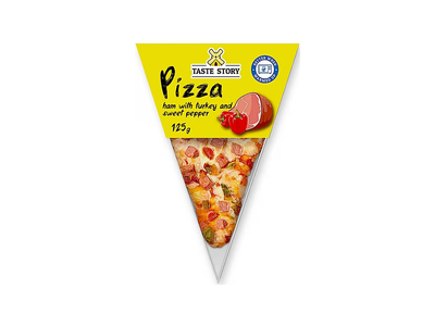 Taste Story Pica su kumpiu ir paprikomis, 125g