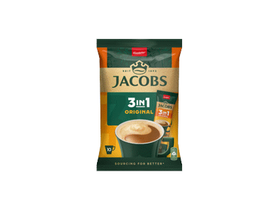 Tirpiosios kavos gėrimas JACOBS 3IN1, 126 g