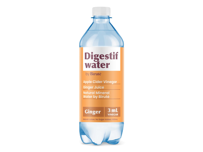 Funkc. gėrimas DIGESTIF WATER BIRUTĖ, 0,6 l