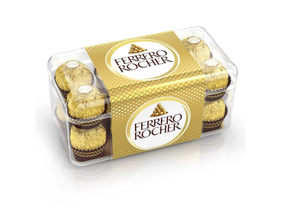 Šokoladiniai saldainiai FERRERO ROCHER, 200 g