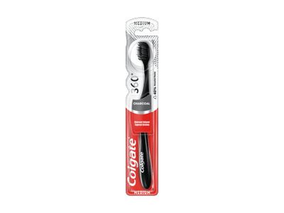 Dantų šepetėlis COLGATE 360° BLACK, 1 vnt.