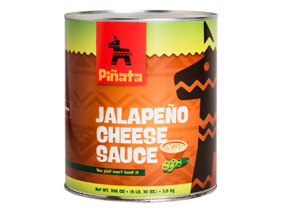 Sūrio padažas PINATA, su jalapenu, 3 kg
