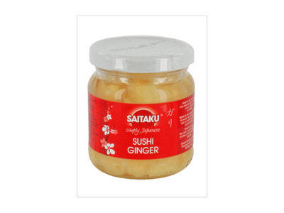Marinuoti imbierai SAITAKU SUSHI GINGER, 190 g