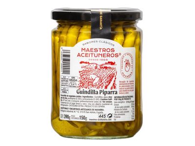 Guindilla čili piparai MAESTROS ACEITUNEROS, 390/150 g