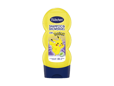 Šampūnas ir dušo želė vaikams Bubchen Pikachu 230 ml