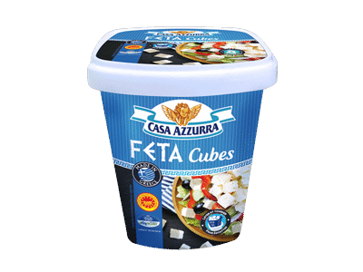 Feta CASA AZZURRA (kubeliai), 43 % rieb. s. m., 150 g