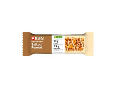 Baltyminis riešutų batonėlis MAXI NUTRITION SALTED PEANUT, 46 g