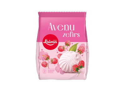 Zefyrai LAIMA, aviečių skonio, 200 g