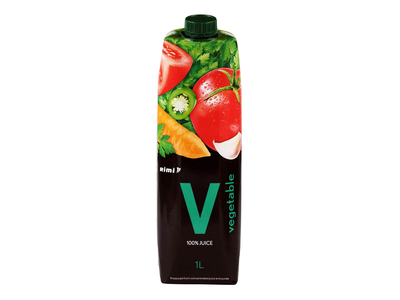 Daržovių sultys RIMI, 100 % 1 l