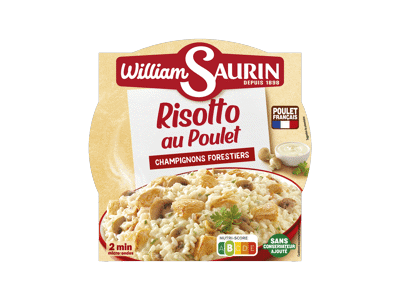 	Rizotas su vištiena ir grybais WILLIAM SAURIN, 280 g