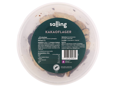 Avižiniai kakaviniai sausain. SALLING, 300 g