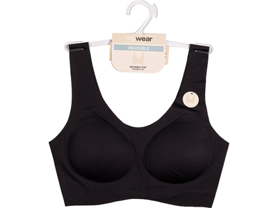 Besiūlė liemenėlė MYWEAR, M, juoda