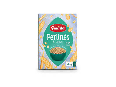 Perlinės kruopos GALINTA, 400 g