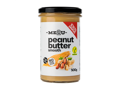 Žemės riešutų kremas ME2U SMOOTH, 500 g