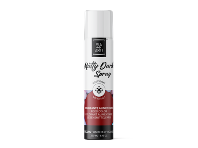 Purškiami dažai MATTY SPRAY , tamsiai raudonos spalvos,azo free,  250 ml