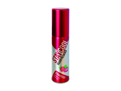 STAY COOL burnos gaiviklis, braškių skonio, 20 ml         