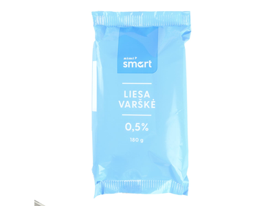Liesa varškė RIMI SMART, 0,5 % rieb., 180 g