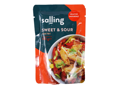 Saldžiarūgštis pad. SALLING STIR FRY, 100 g
