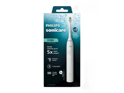 El. dantų šepet. PHILIPS SONICARE 3100, bal.