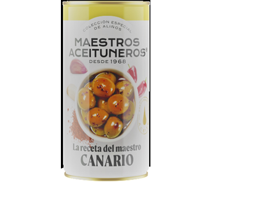 Žaliosios alyvuogės MAESTROS ACEITUNEROS, su originaliu „mojo picon“ receptu 350/185 g