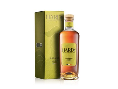 Konjakas HARDY VSOP Organic, su dėžute, 40 %, 0,7 l
