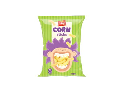 Kukurūzų lazdelės OHO, 135 g