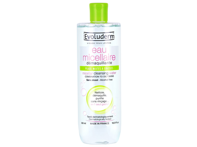 Micel.vanduo saus. odai EVOLUDERM, 500ml