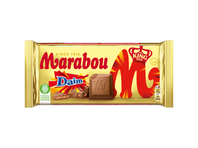 Pieninis šokoladas MARABOU, su Daim, 220 g