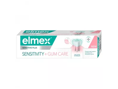 ELMEX dantų pasta jautrių dantų ir dantenų priežiūrai SENSITIVE ...
