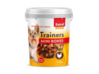 Šunų skanėstai SANAL TRAINERS MINI BONES 300g