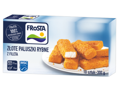 Šaldyti aliaskinių rudagalvių menkių filė piršteliai, džiūvėsėliuose, 300 g