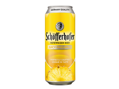 Al.kokt. SCHOFFERHOFER PINEAPPLE, 2,5%, 0,5 l
