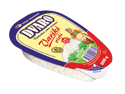 Riebi DVARO varškė, 15 % rieb., 250 g