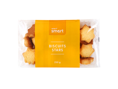 Sausainiai RIMI SMART STARS, 250 g