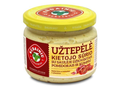 Užtepėlė KĖDAINIŲ kietojo sūrio su kumpiu, 280g
