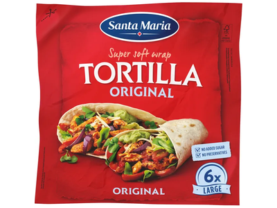 Tortilija WRAP ORIGINAL SANTA MARIA, 371 g