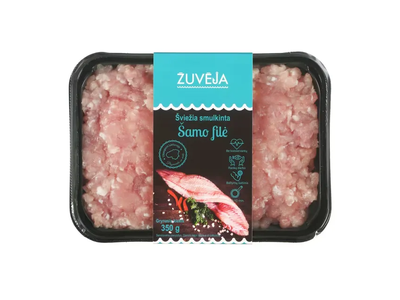 Šviežia smulkinta šamo filė ŽUVĖJA, 350 g